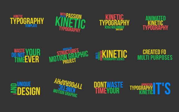 15 Kinetic Typography V2 | .Mogrt: Dynamic Text for Modern Stories