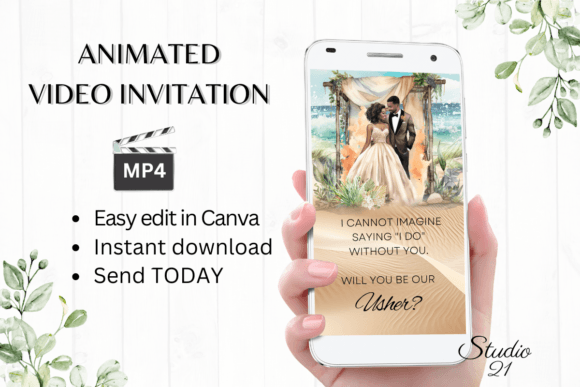 Beach Wedding Usher Proposal W3800U: A Guide to This Elegant Typeface