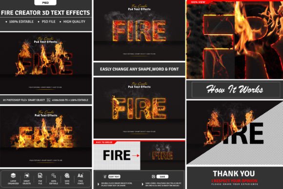 Blazing Typography: Mastering the Photoshop Fire Text Effect