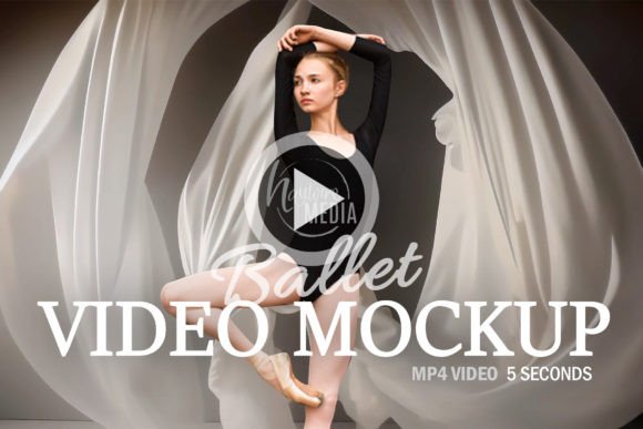 Elevate Your Portraits with a Ballet Dancer Animated Video Background